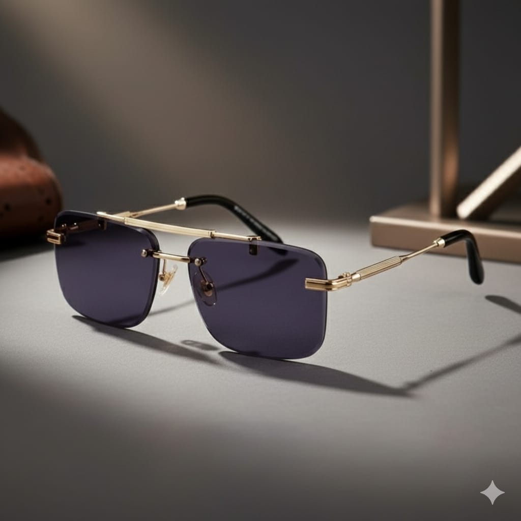 Premium Rimless Sunglasses S-1175